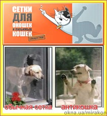 москитные сетки АНТИКОШКА